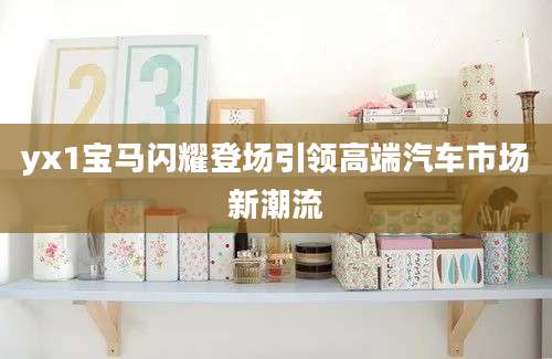 yx1宝马闪耀登场引领高端汽车市场新潮流