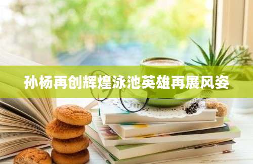 孙杨再创辉煌泳池英雄再展风姿