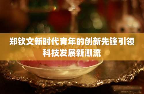 郑钦文新时代青年的创新先锋引领科技发展新潮流