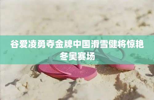谷爱凌勇夺金牌中国滑雪健将惊艳冬奥赛场