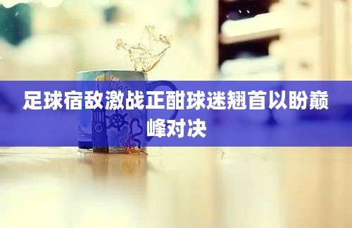 足球宿敌激战正酣球迷翘首以盼巅峰对决
