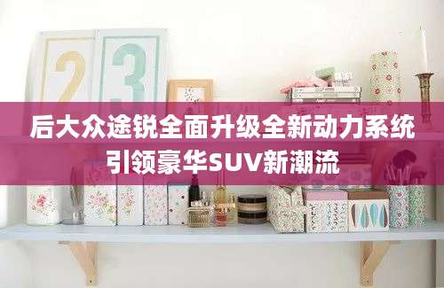 后大众途锐全面升级全新动力系统引领豪华SUV新潮流