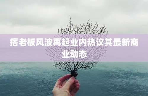 痞老板风波再起业内热议其最新商业动态